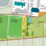 Revised plans for the Burgess Park Community Sports Centre Jan 2018