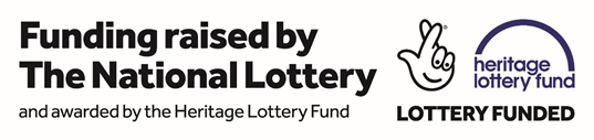 Funding raised by the National Lottery and awarded by the Heritage Lottery Fund