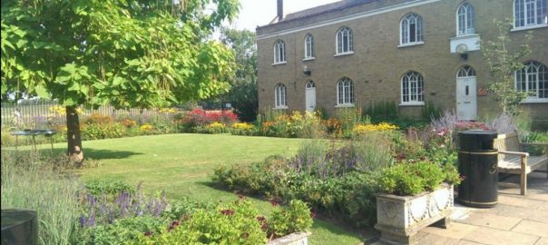 Chumleigh Gardens Almshouse and garden